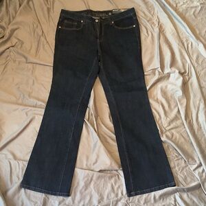 Faded Glory Women's Deep Blue Flare Jeans